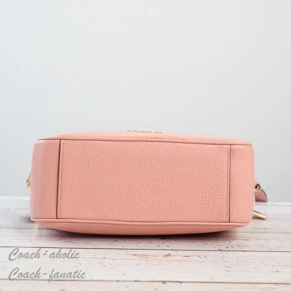 NWT Coach 39856 Jes Leather Crossbody in Shell Pink - Picture 9 of 11